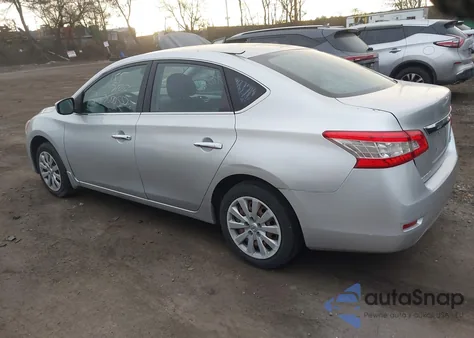 2014 Nissan Sentra S z USA, uszkodzony, nr VIN 3N1AB7AP0EY201657
